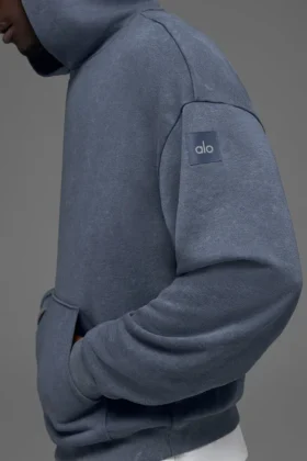 Sudadera con capucha «Chill Vintage Wash» — Lavado Bluestone
