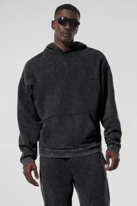 Sudadera con capucha Chill Vintage Wash - Lavado negro