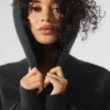 Sudadera con capucha de lana y cachemira New Class - Negro