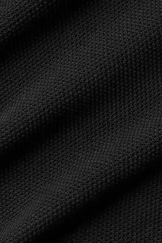 Sudadera con capucha de punto «Sports Club» - Negro