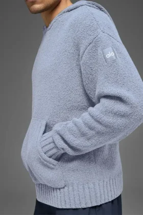 Sudadera con capucha de punto texturizado – Winter Frost