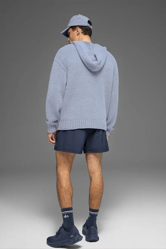 Sudadera con capucha de punto texturizado - Winter Frost