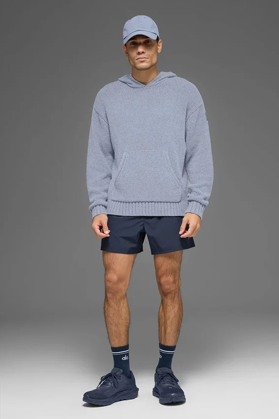 Sudadera con capucha de punto texturizado - Winter Frost
