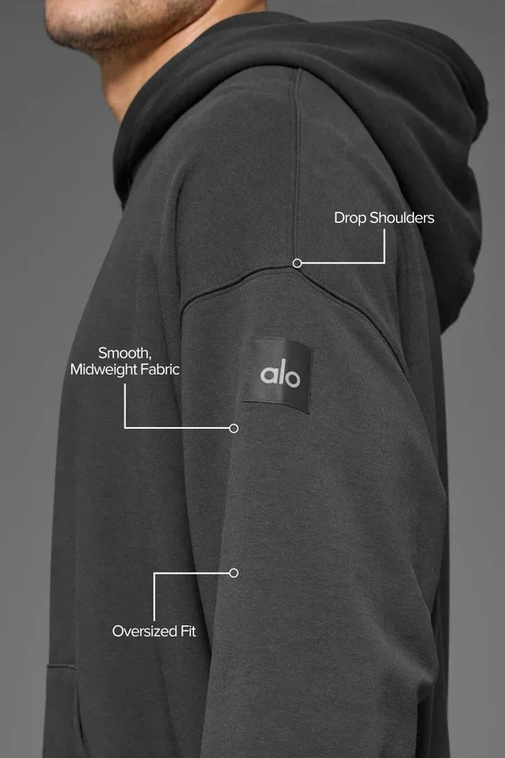 Sudadera con capucha Double Take - Antracita