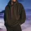 Sudadera con capucha Double Take - Espresso