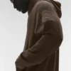 Sudadera con capucha Double Take - Espresso