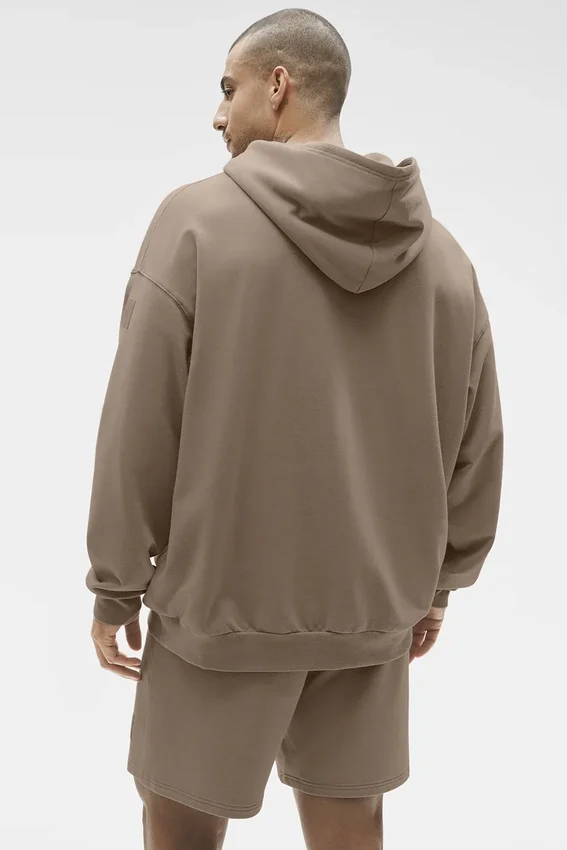 Sudadera con capucha Double Take - Grava