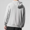 Sudadera con capucha Double Take - Gris jaspeado deportivo
