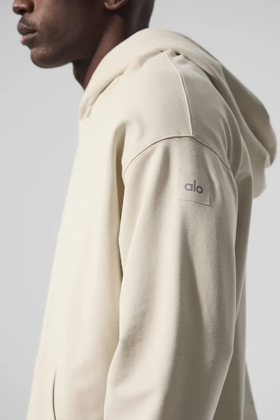Sudadera con capucha Double Take - Hueso