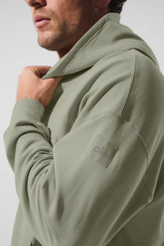 Sudadera con capucha Double Take - Limestone
