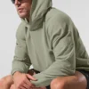 Sudadera con capucha Double Take - Limestone