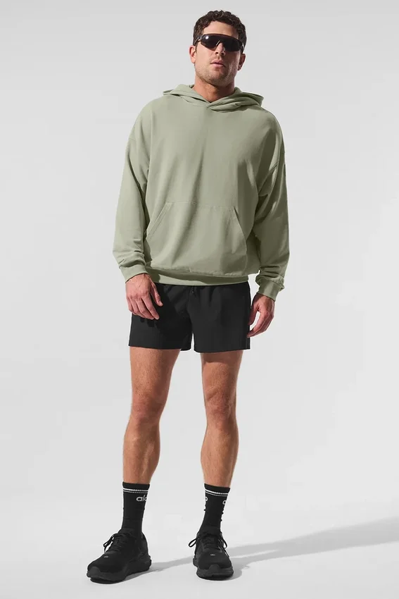 Sudadera con capucha Double Take - Limestone