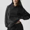 Sudadera con capucha Make Waves - Negro vintage tonal