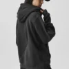 Sudadera con capucha Make Waves - Negro vintage tonal