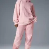 Sudadera con capucha Make Waves - Rosa atardecer tonal