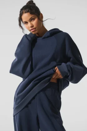Sudadera con capucha Make Waves - Tonalidad azul marino