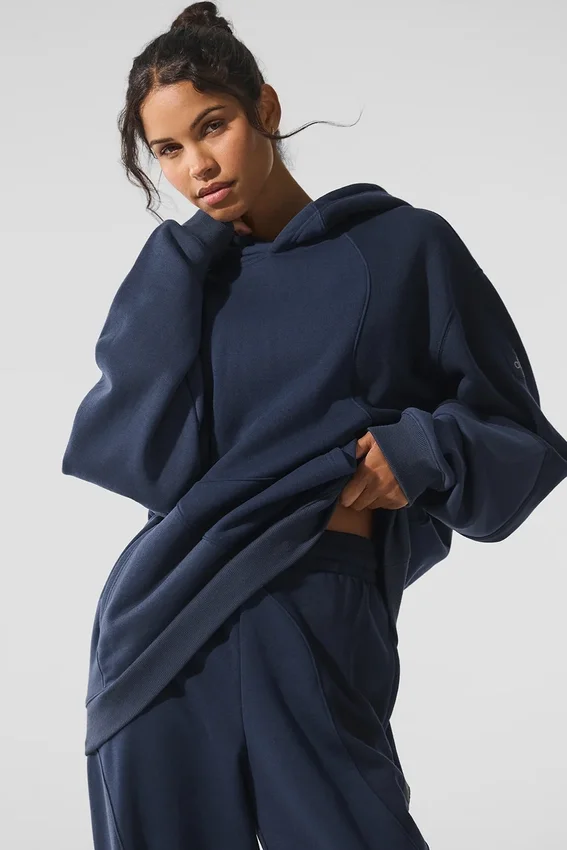 Sudadera con capucha Make Waves - Tonalidad azul marino