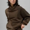 Sudadera con capucha Make Waves - Tonalidad espresso