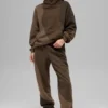 Sudadera con capucha Make Waves - Tonalidad espresso