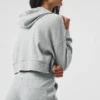 Sudadera con capucha Muse - Gris jaspeado deportivo