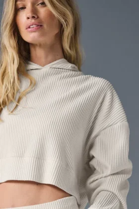 Sudadera con capucha Muse – Marfil