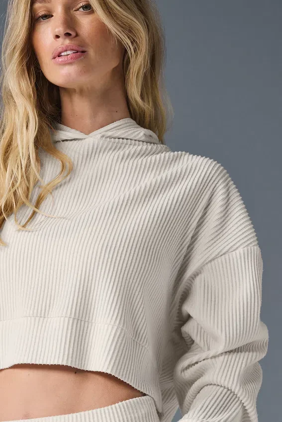 Sudadera con capucha Muse - Marfil