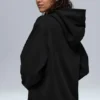 Sudadera con capucha Renown de tejido grueso - Negro