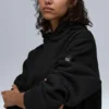 Sudadera con capucha Renown de tejido grueso - Negro