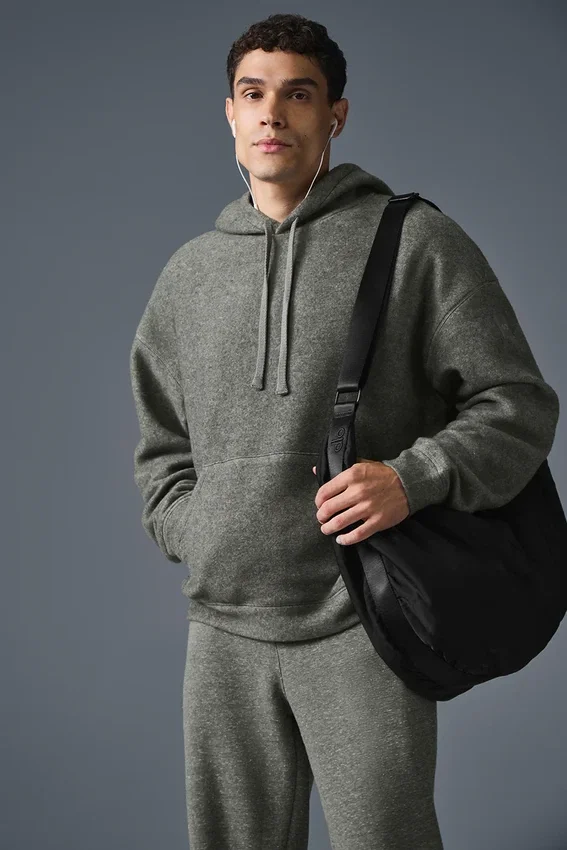 Sudadera con capucha Triumph Restore - Gris de mezcla triple