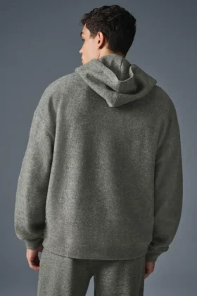 Sudadera con capucha Triumph Restore – Gris de mezcla triple