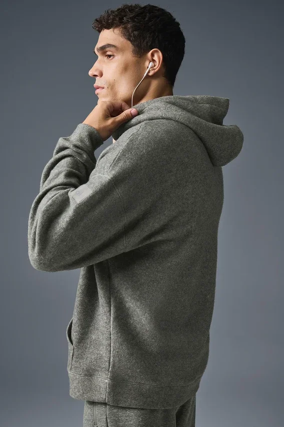 Sudadera con capucha Triumph Restore - Gris de mezcla triple