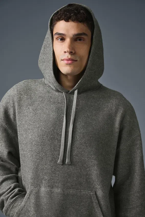 Sudadera con capucha Triumph Restore - Gris de mezcla triple