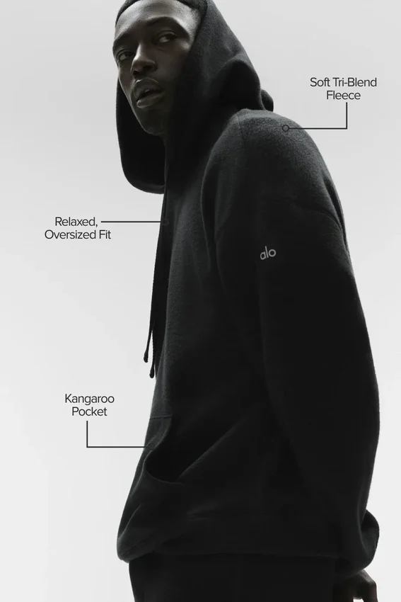 Sudadera con capucha Triumph Restore - Negro