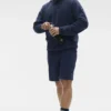Sudadera con capucha Waffle Lounge - Azul marino