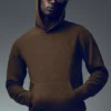 Sudadera con capucha Waffle Lounge - Espresso