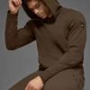Sudadera con capucha Waffle Lounge - Espresso
