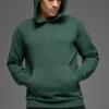 Sudadera con capucha Waffle Lounge - Verde trébol