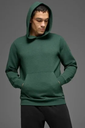 Sudadera con capucha Waffle Lounge - Verde trébol