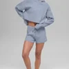 Sudadera con capucha Winter Bliss de punto trenzado - Winter Frost