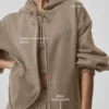 Sudadera con capucha y cremallera completa Accolade - Gravel