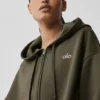 Sudadera con capucha y cremallera completa Accolade - Olive Tree
