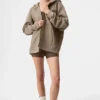 Sudadera con capucha y cremallera completa Renown - Gravel