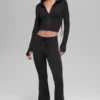 Sudadera con capucha y cremallera completa Sway - Negro