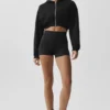 Sudadera con capucha y cremallera Sweet Escape - Negro