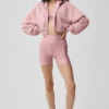 Sudadera con capucha y cremallera Sweet Escape - Rosa vintage