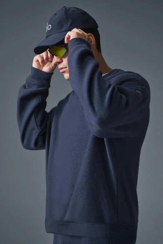 Sudadera de cuello redondo Triumph Restore - Azul marino