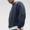 Sudadera Field de cuello redondo - Azul marino