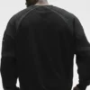 Sudadera Field de cuello redondo - Negro