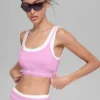 Sujetador Airbrush Better Together - Rosa Candy Heart/Blanco