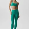 High-Waist Airlift Legging 7/8 - Emerald Isle